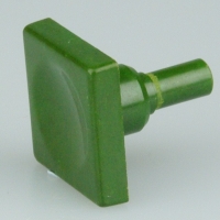 Saia Burgess 18.8mm square green button